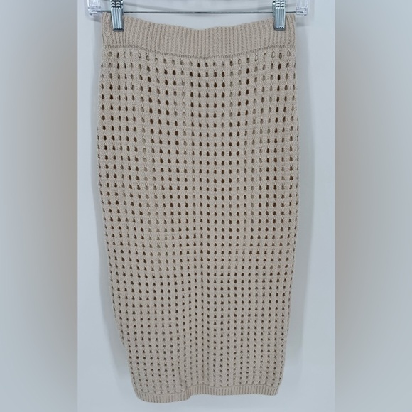 Willow & Wind Layered Crochet Midi Skirt - Picture 1 of 9